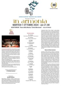 MANIFESTO IN ARMONIA